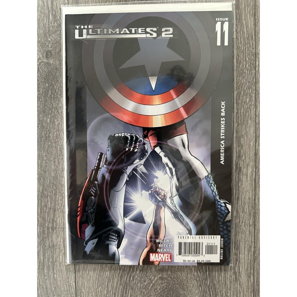 Marvel The Ultimates 2 #11 Single Issue Comic Captain Americat Color US Comics